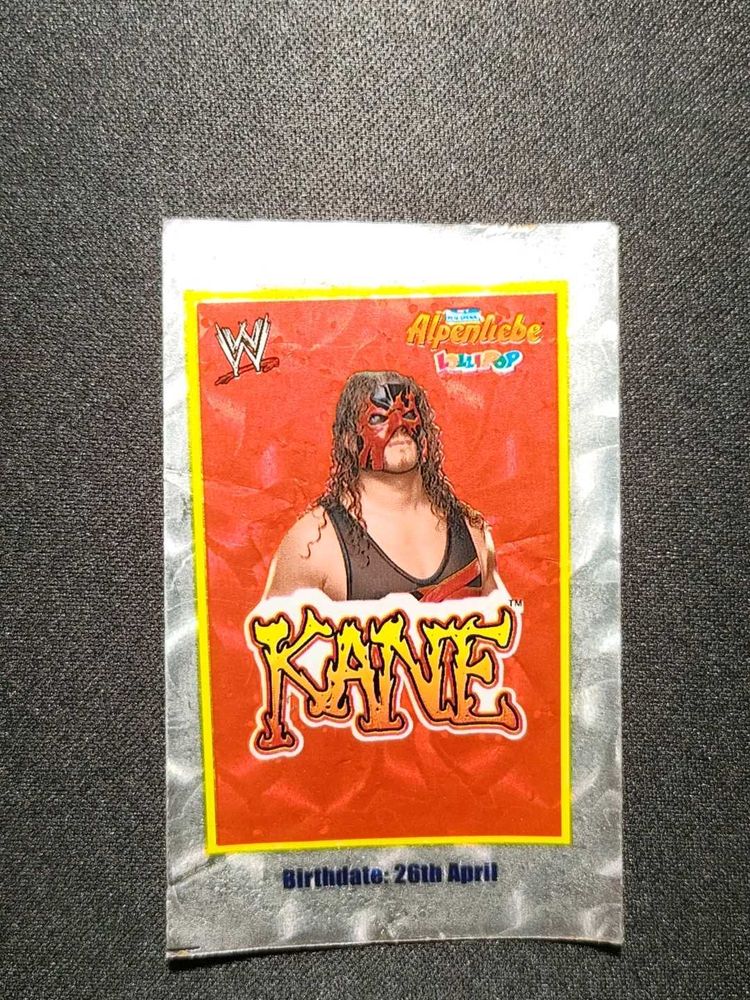 Alpenliebe lolipop WWE sticker - KANE ☠️