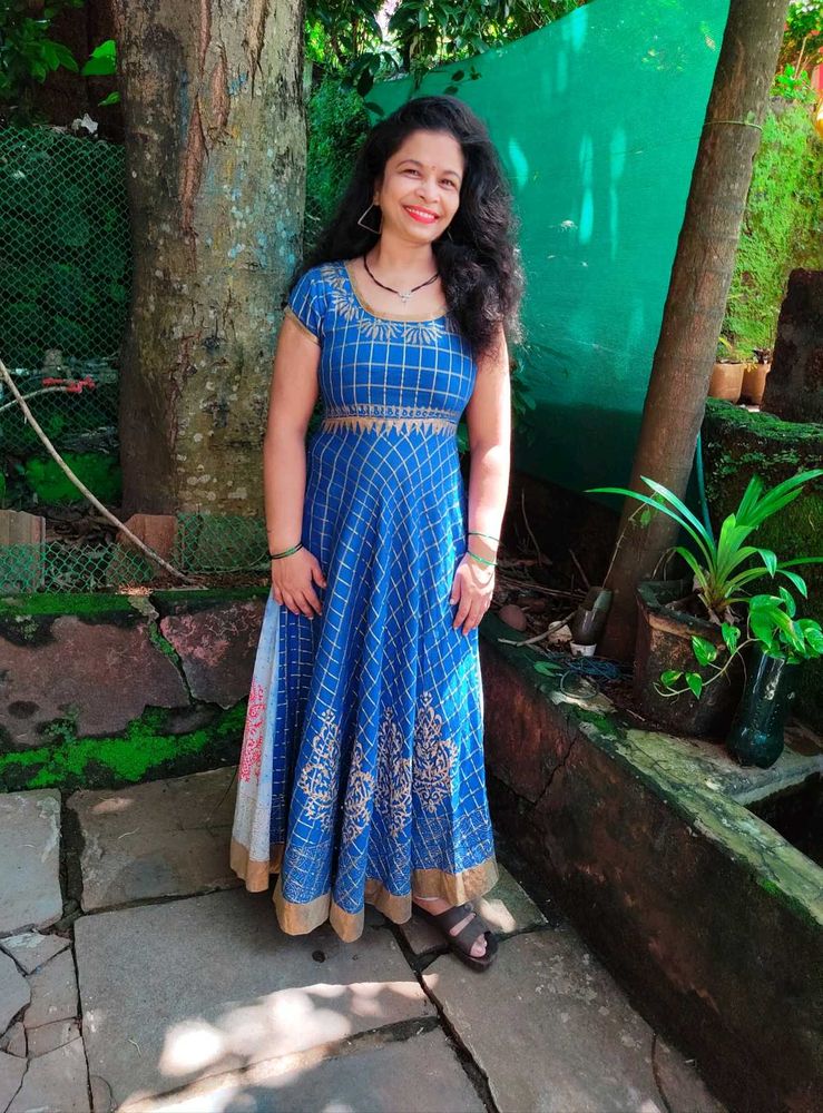 Beautiful Blue Ethnic Gown