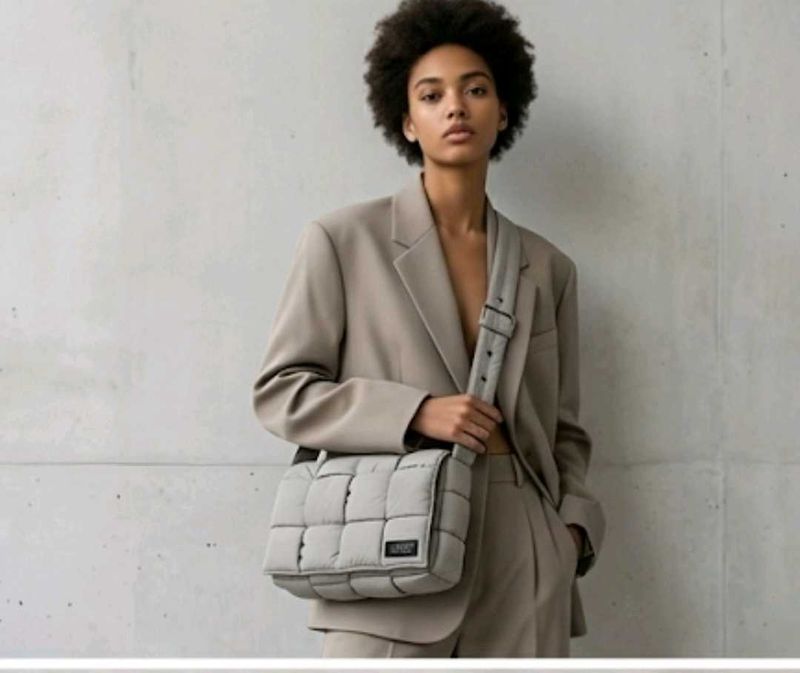 Stylish Quilted Crossbody Bag