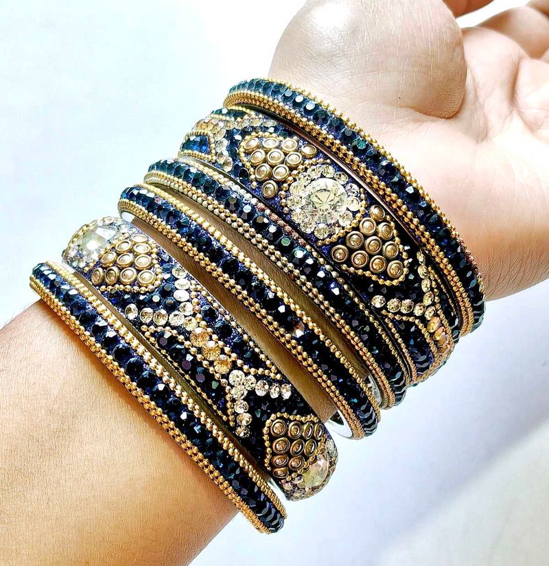 Embellished Bangles Set