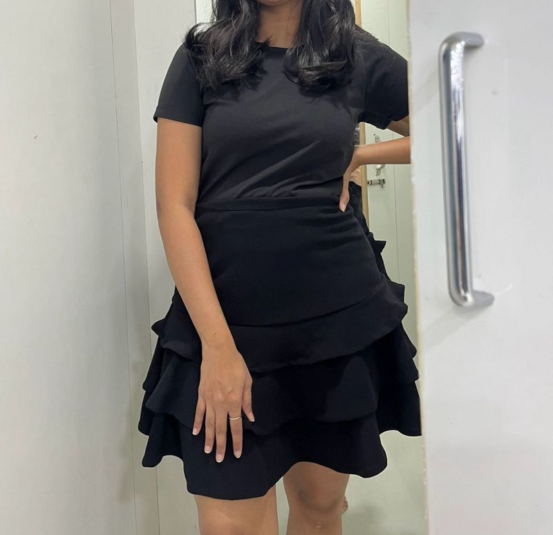 Black Frill Skirt