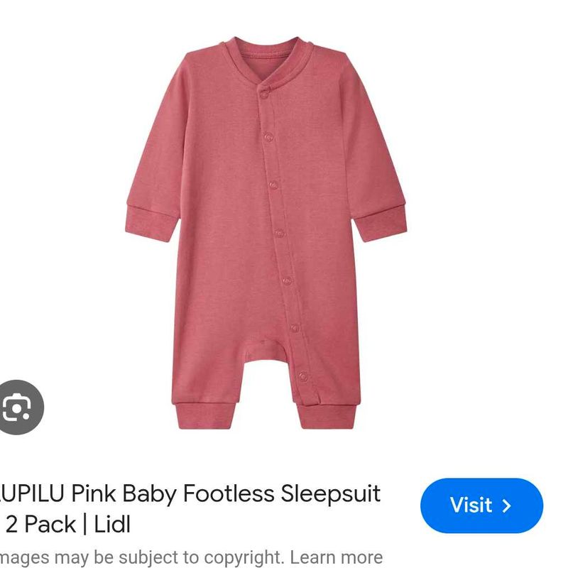 2 LUPILU Pink Baby and mothercare