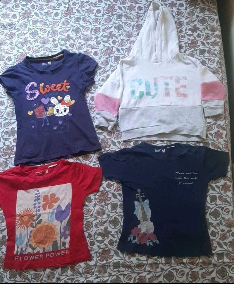 Girls Casual Tops Bundle