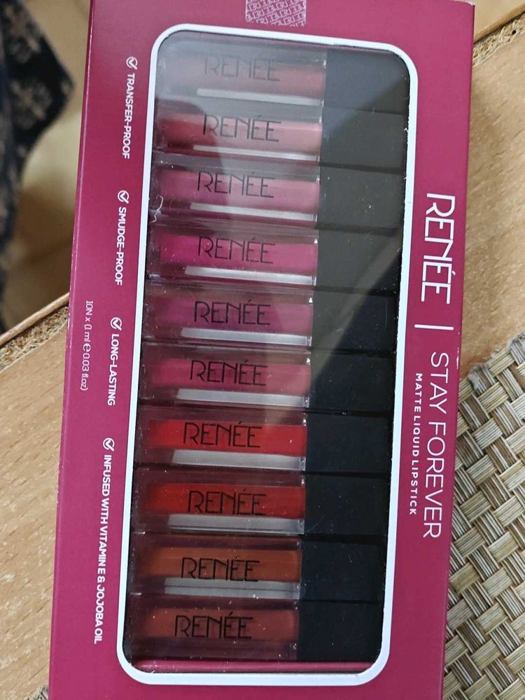 RENEE Stay Forever Matte Liquid Lipstick Set
