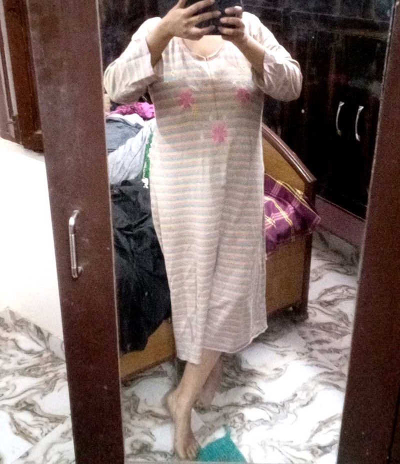 Striped Casual Dress