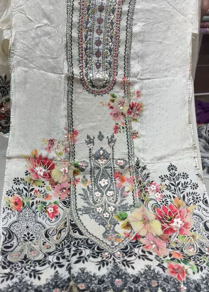 Floral Dress Material