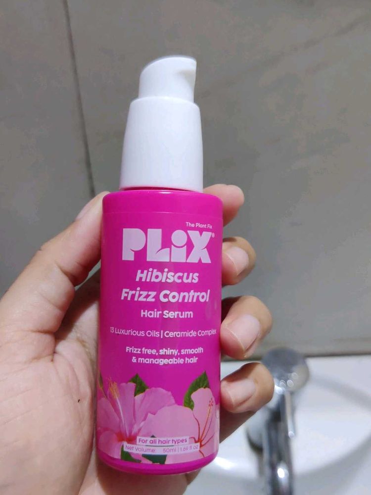 Plix Hibiscus Frizz Control Hair Serum