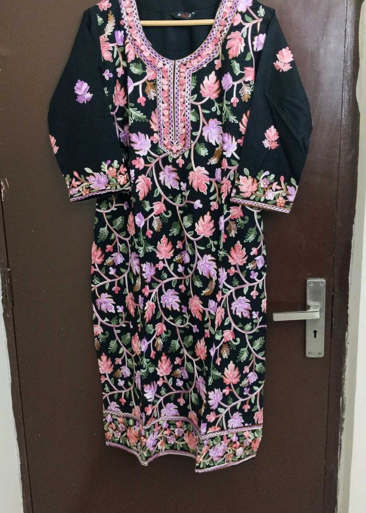 NewUnused PureCotton ReshamEmbroidery KurtiPantSet