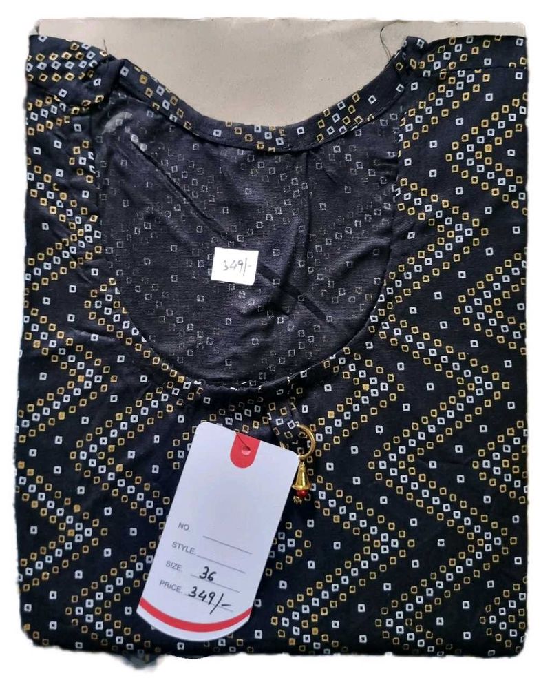 New With Tag Bandhej Kurti