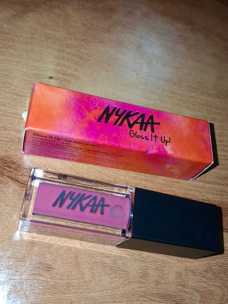 Nykaa Lip Gloss 02 sweet an