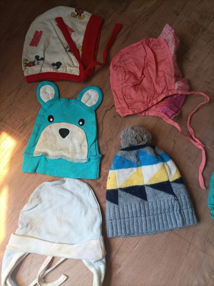 Infant Caps Different Brand