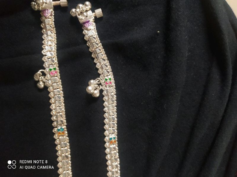 Pure Silver Anklet