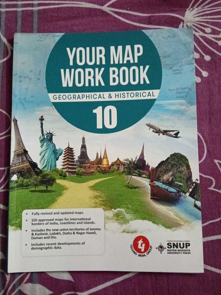 Your Map Work Book - Geography &amp; History 10