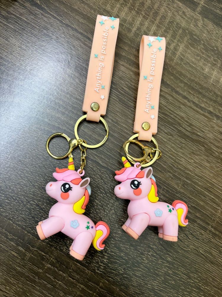 Unicorn Dream Keychain Cute Pink🦄✨(Set of 1)