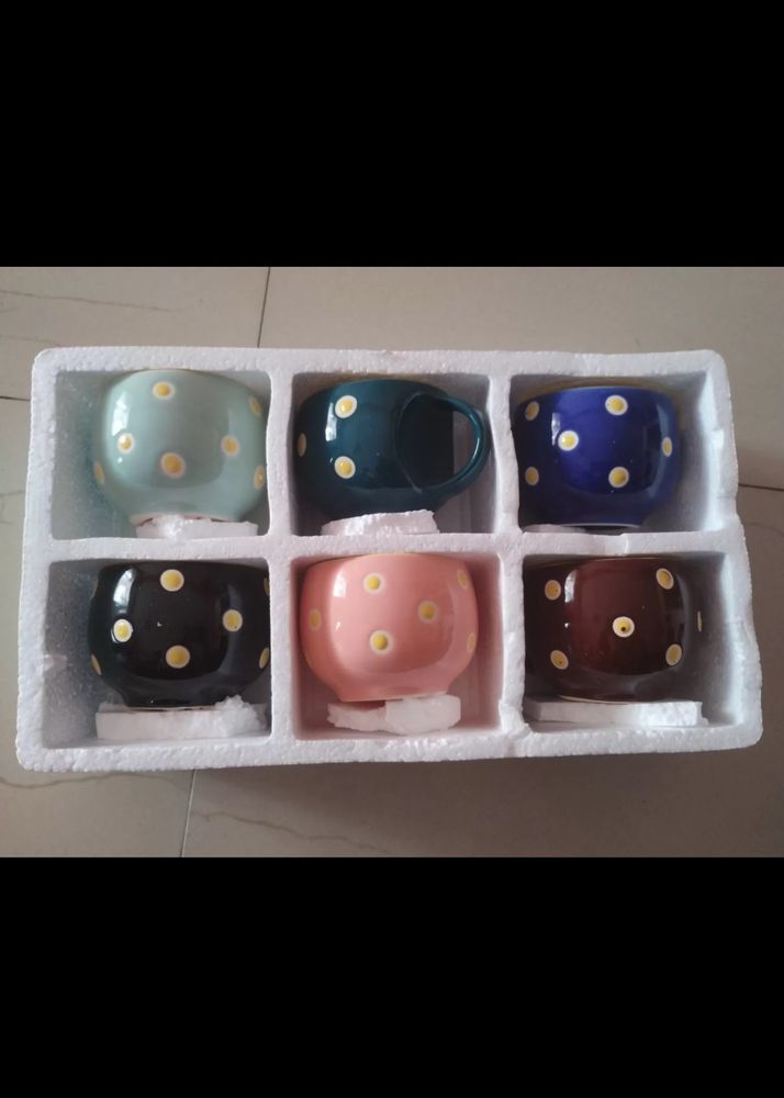 Ceramic Cup Pack Of 6