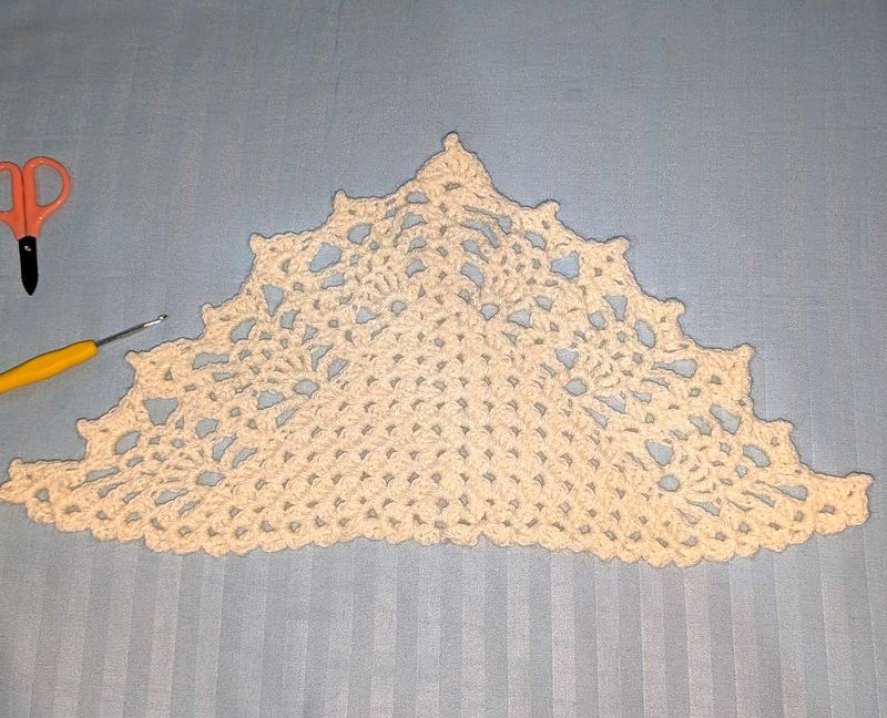 New Handmade Crochet Bandana/Headscarf