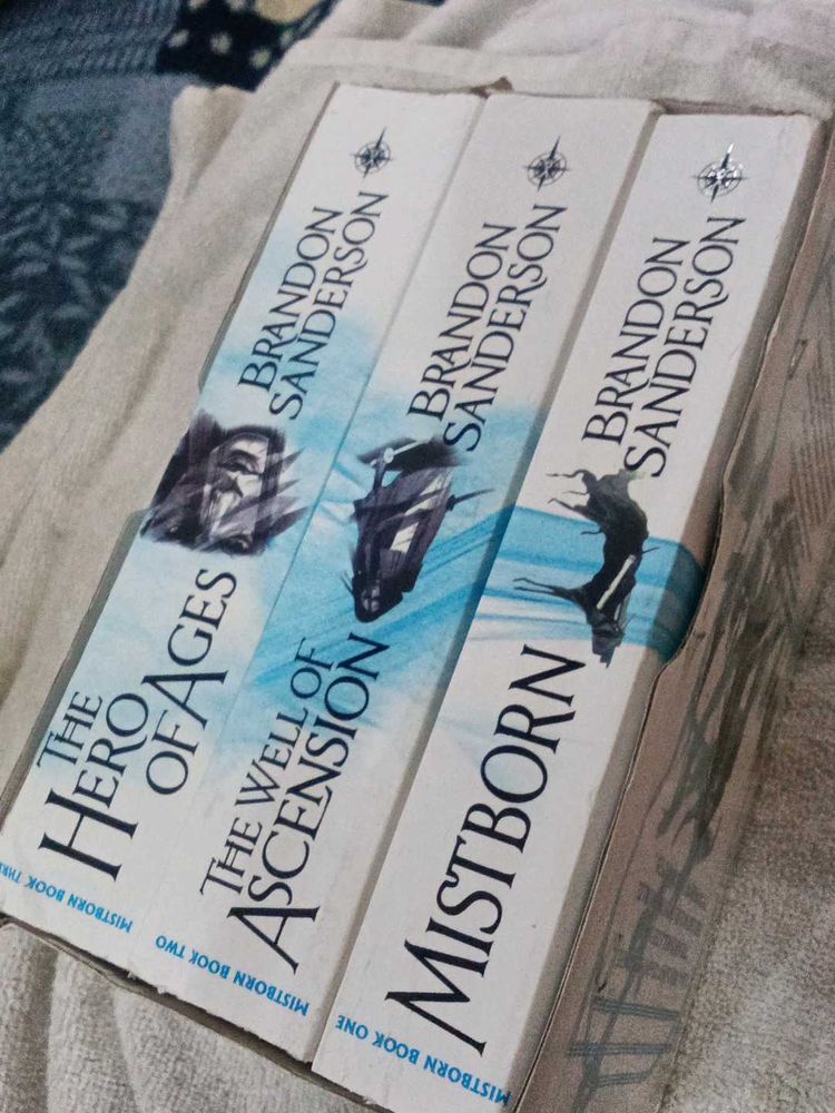 Mistborn Trilogy by Brandon Sanderson