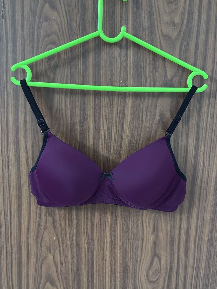 Purple Padded Bra
