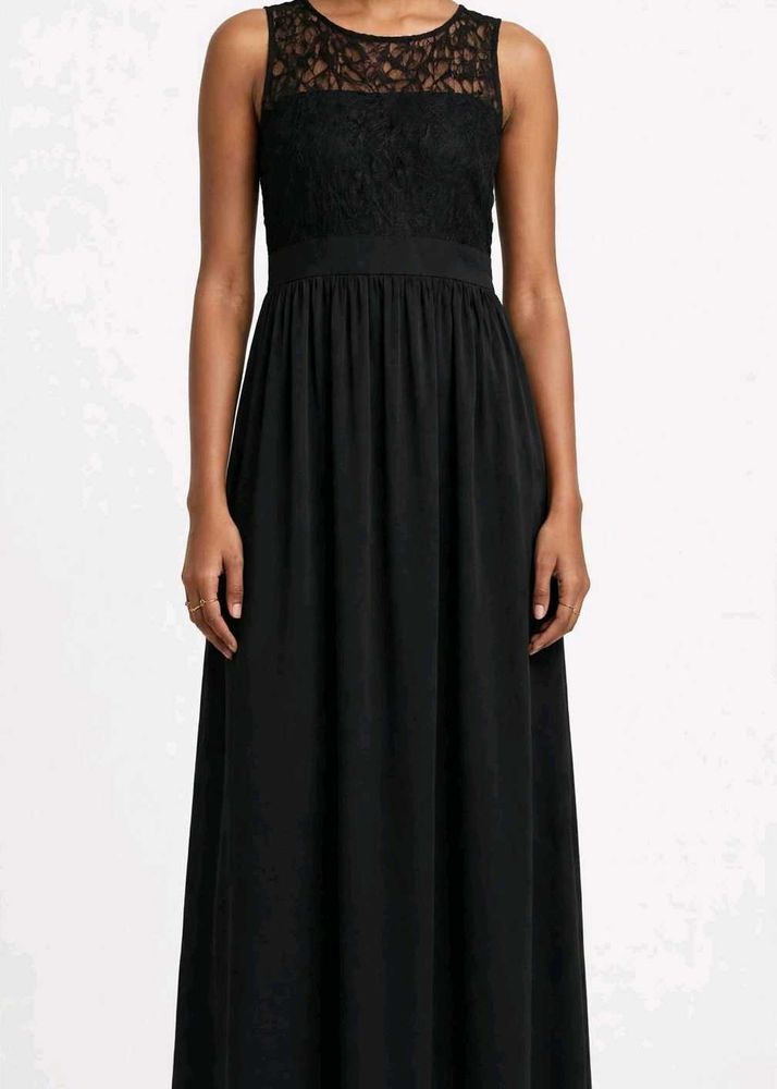 Ajio Black Dress Bust 34-36