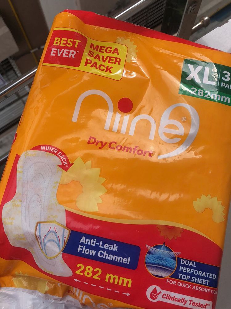 Nine Dry Comfort XL Pads