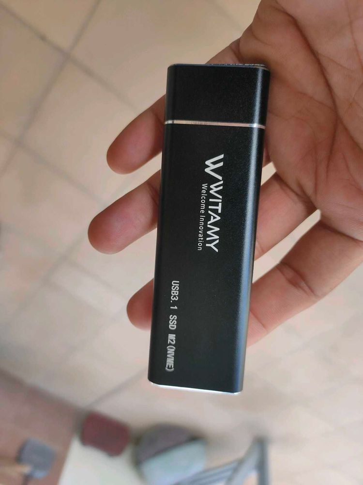 512 GB Nvme SSD With Type C Enclosure