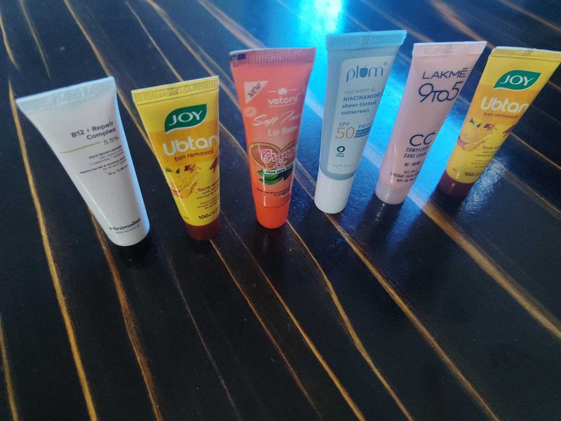 Assorted Skincare Tubes Bundle