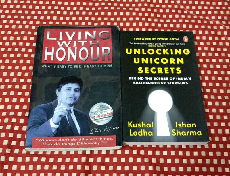 Business Books: Living with Honour &amp; Unlocking Uni