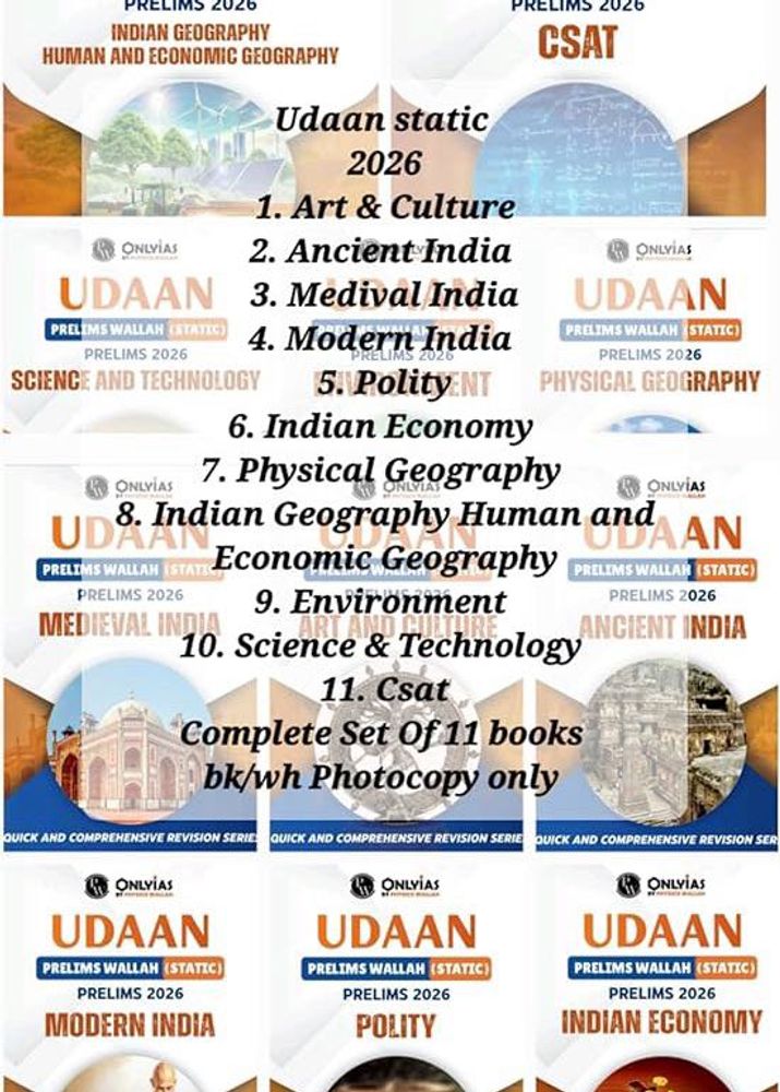 UDAAN pw ias  Prelims