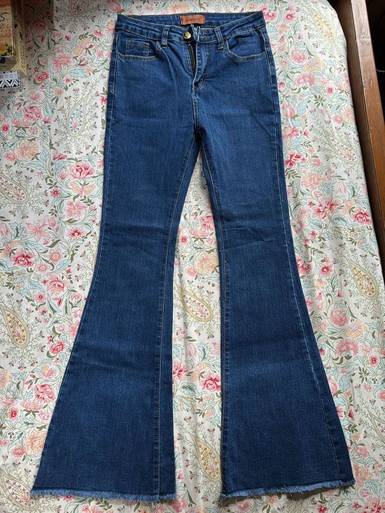 Women's Flared Denim Jeans