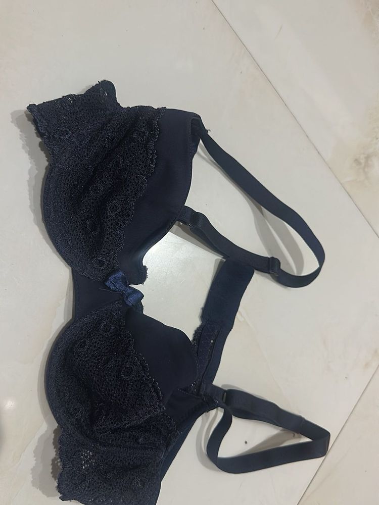 Elegant Lace Detail Bra