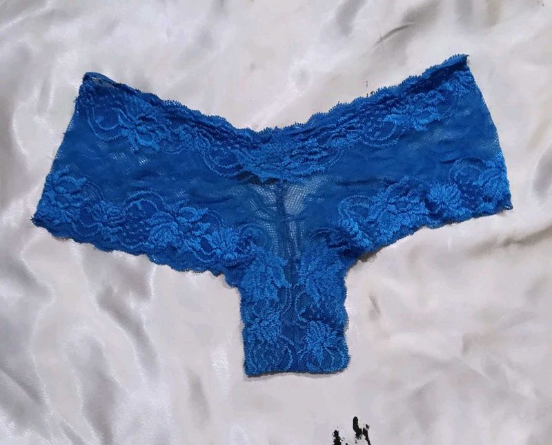 new Blue Lace Panty