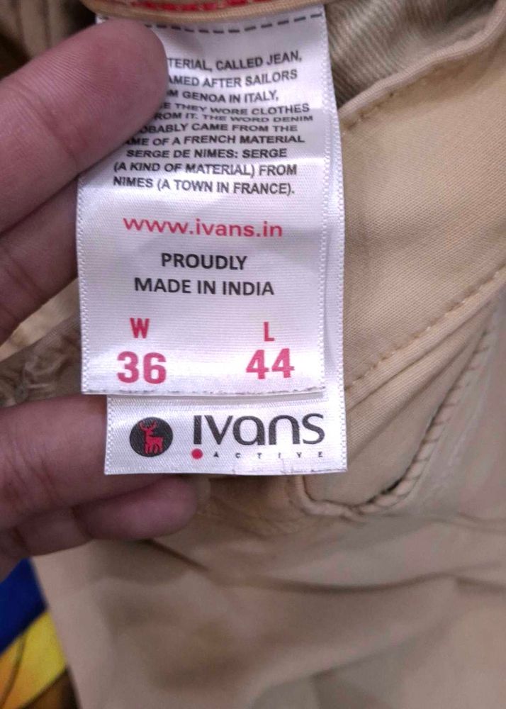 Ivans Active Beige pants W36 L44