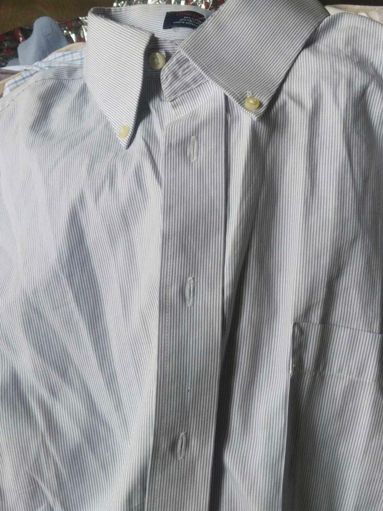 Classic Striped Button-Down Shirt