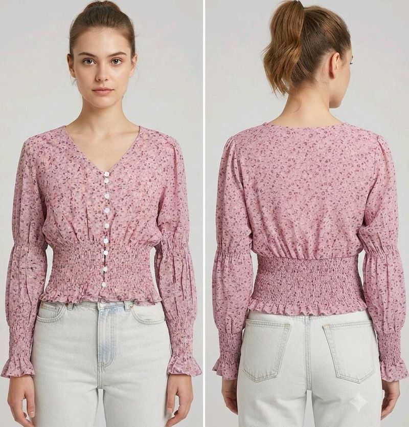 Pink Preety top👚FLASH SALE 149RS