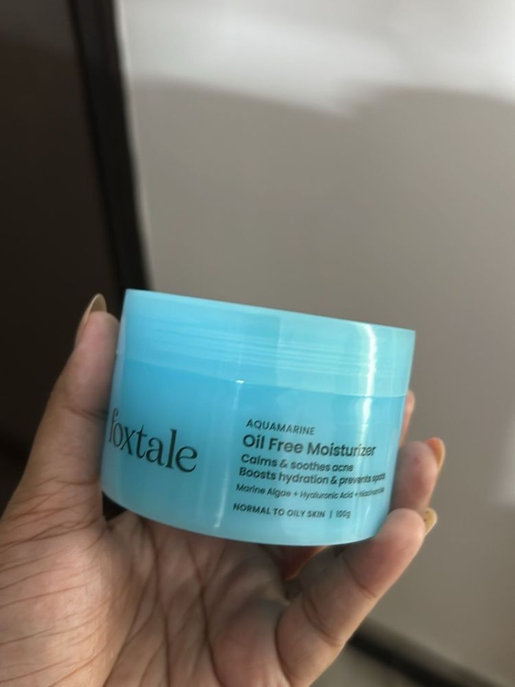 Foxtale Aquamarine Oil Free Moisturizer