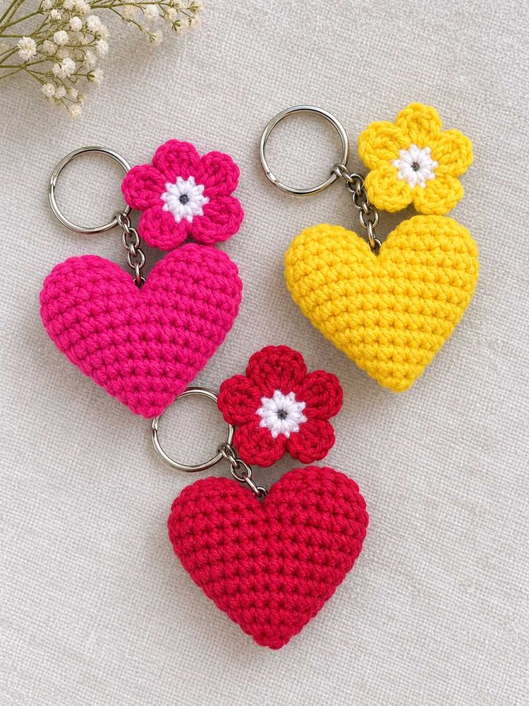 HEART KEYCHAINS