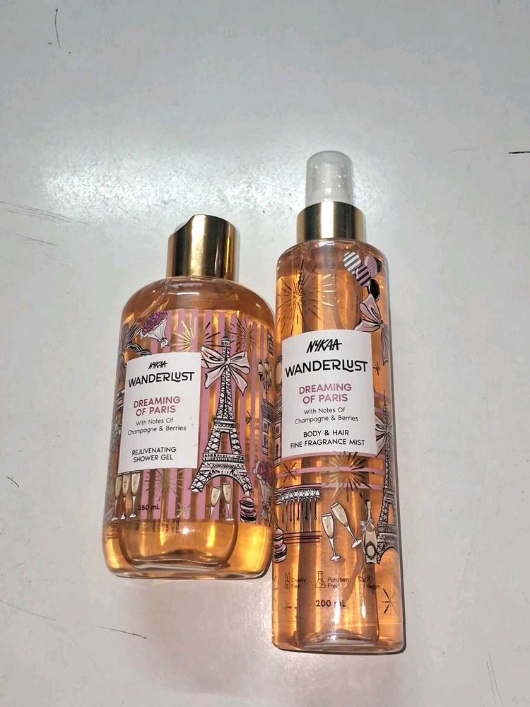Nykaa Wanderlust Dreaming of Paris Mist &amp; Gel
