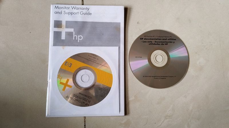 HP LCD Monitor Support Guide And Documentation