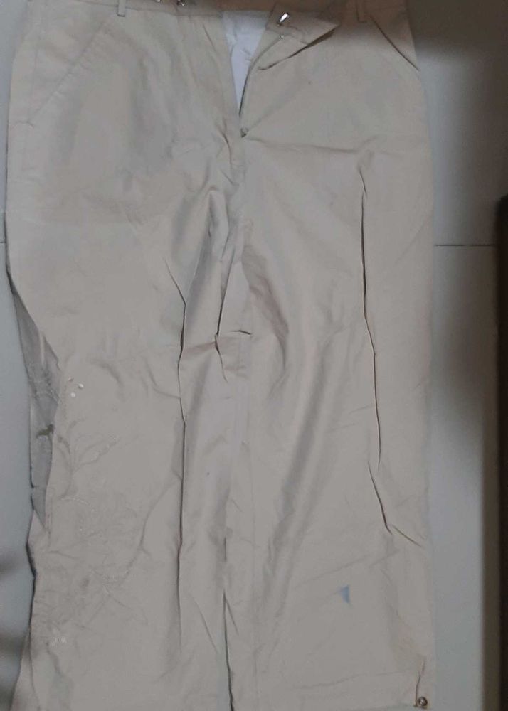 Khaki Casual Pants