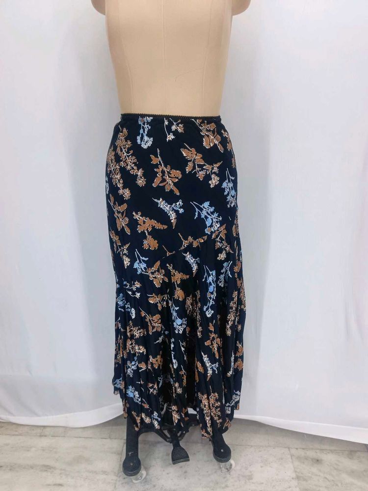 Flowy Floral Maxi Skirt