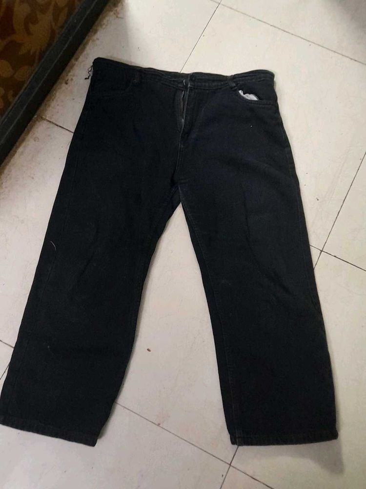 Black Denim Jeans