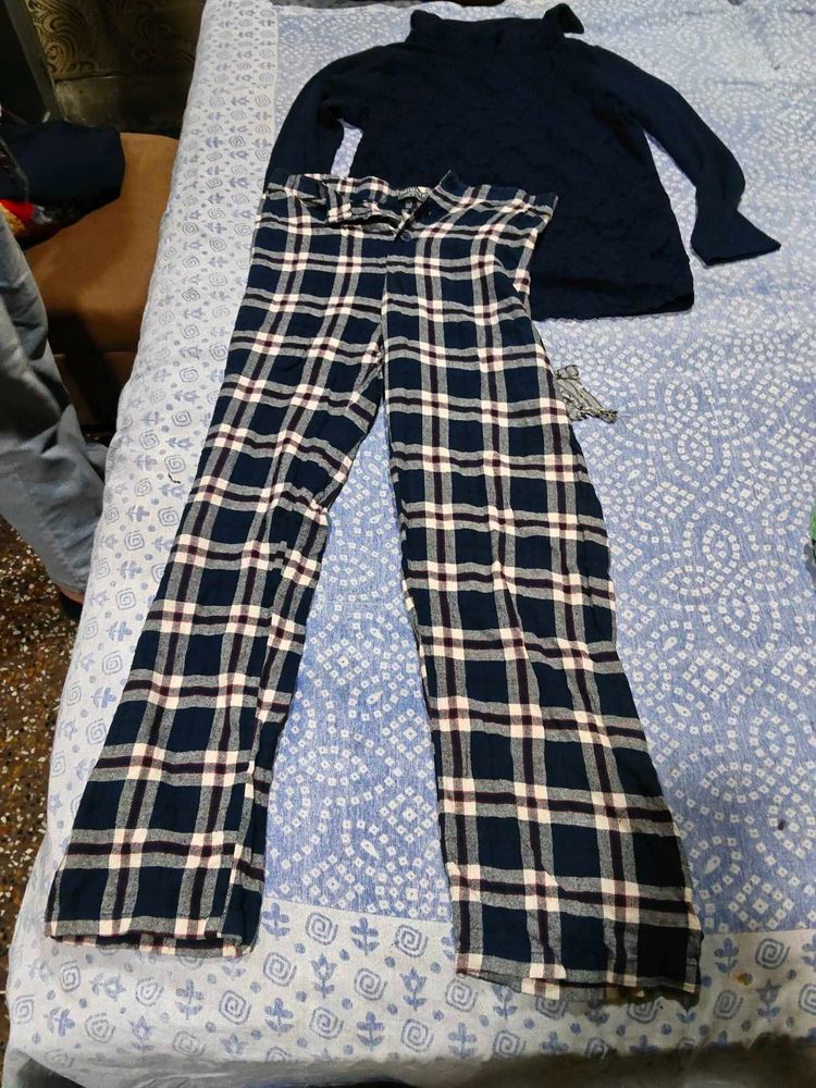 Cozy  Pants &amp; winter top set
