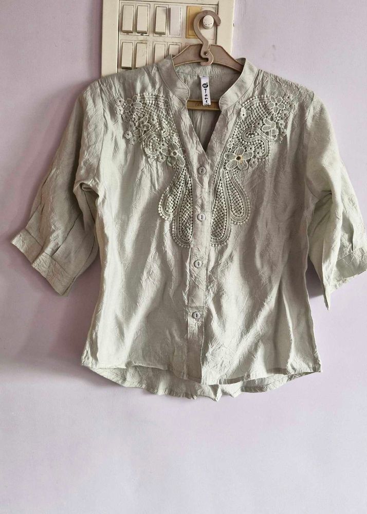 Elegant Embroidered Top