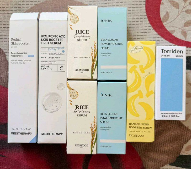 all new branded skincare products