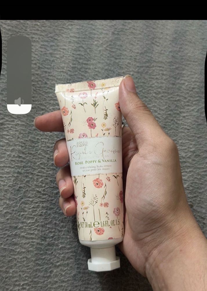 Royal Garden Rose Poppy &amp; Vanilla Hand Cream