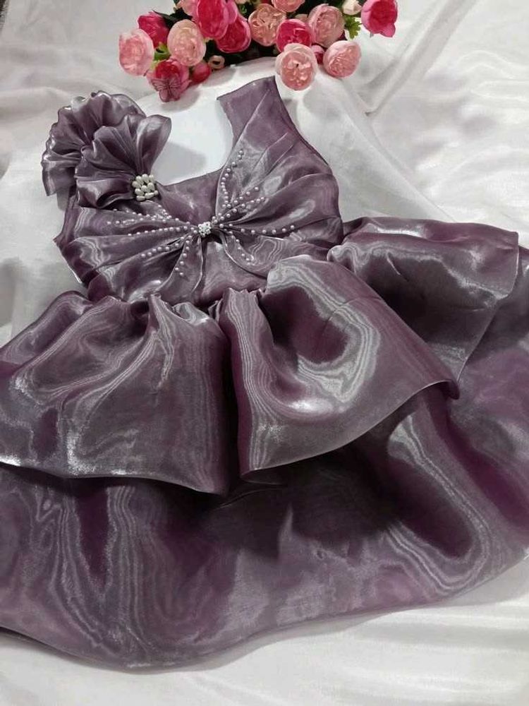 Beautiful Purple Party Dress