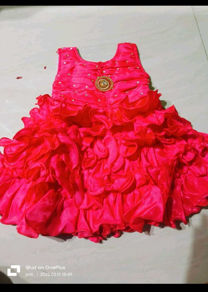 Sparkling Pink Party Dress