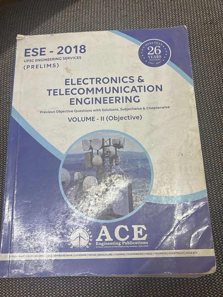 ESE 2018 Electronics &amp; Telecommunication Engg.