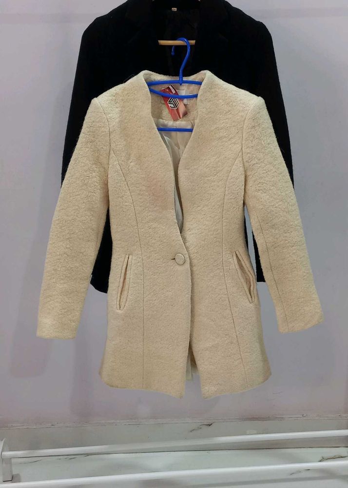 Off White Slim Fit Blazer