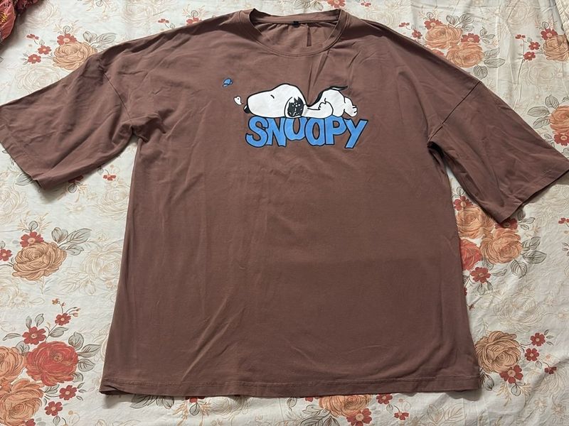 Cute Snoopy Graphic T-Shirt
